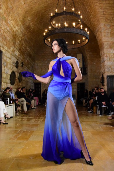 Hope Wears Lebanese Fashion Runway part 2 